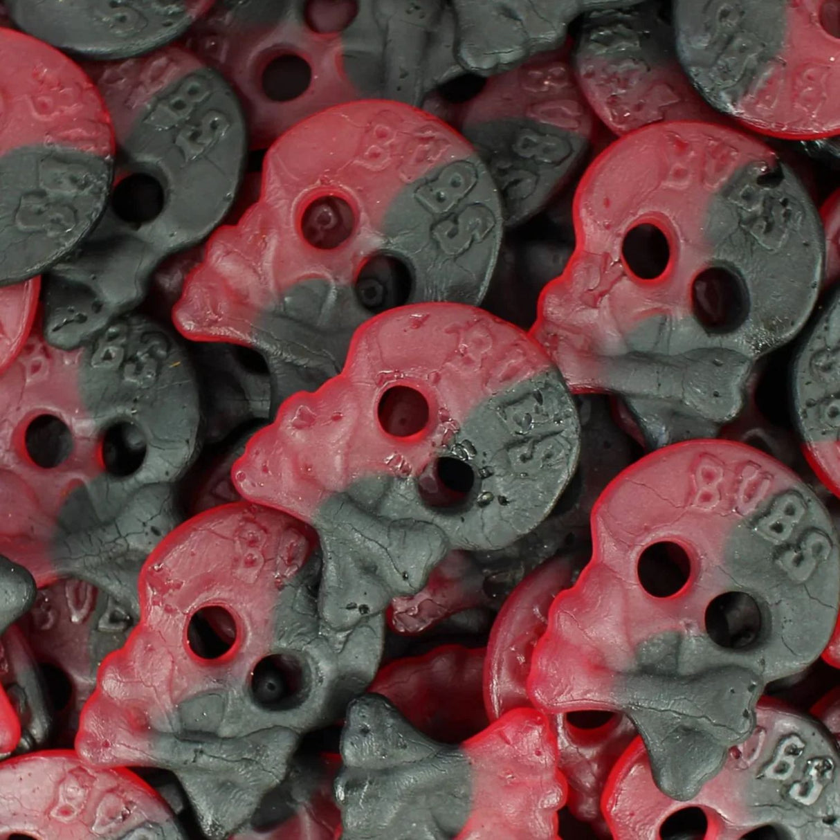 Bubs Skulls Raspberry Liquorice
