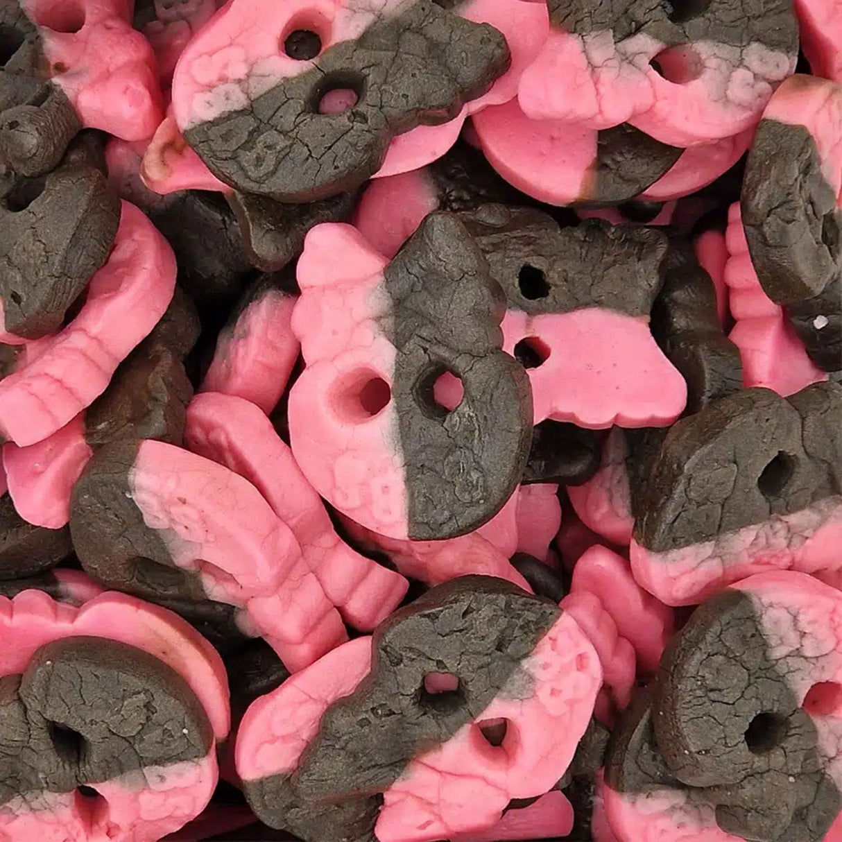 Bubs Skulls Foam Raspberry Liquorice