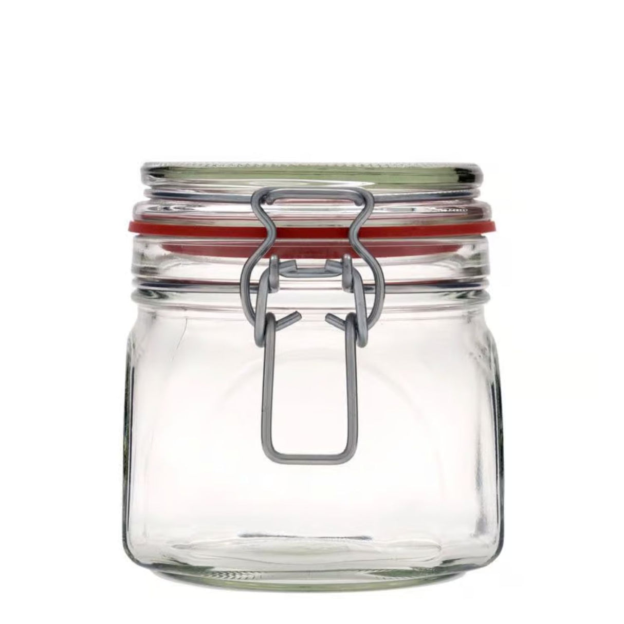Gevulde Snoeppot met Logo – Vierkante Weckpot 630ml