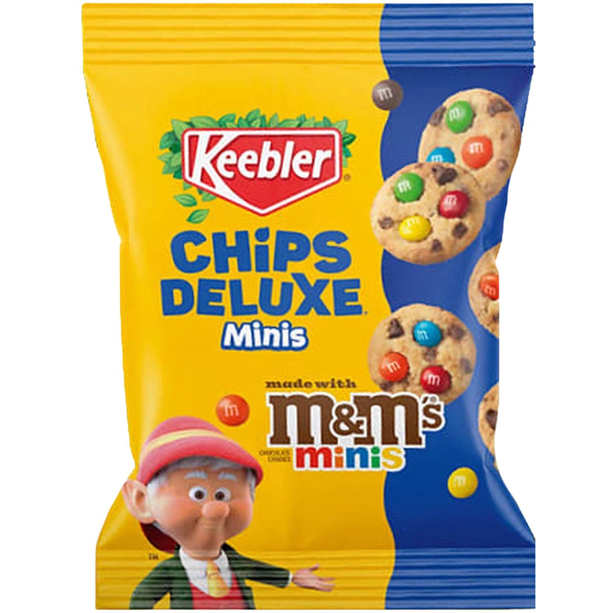 Keebler Chips Deluxe M&M's Mini Cookies - XXL Zak 85g | Amerikaans