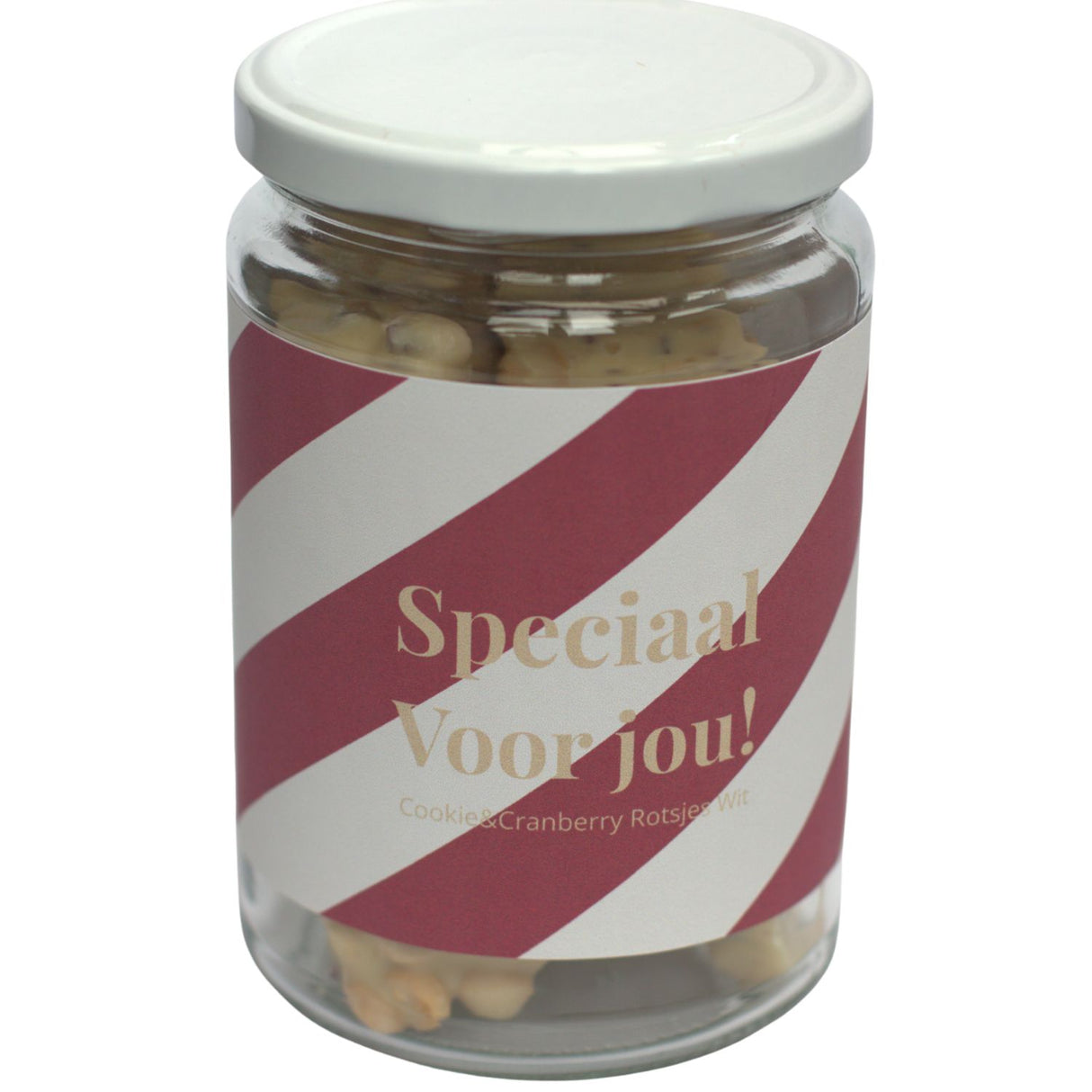 Speciaal voor jou! Cookie & Cranberry Rotsjes Wit