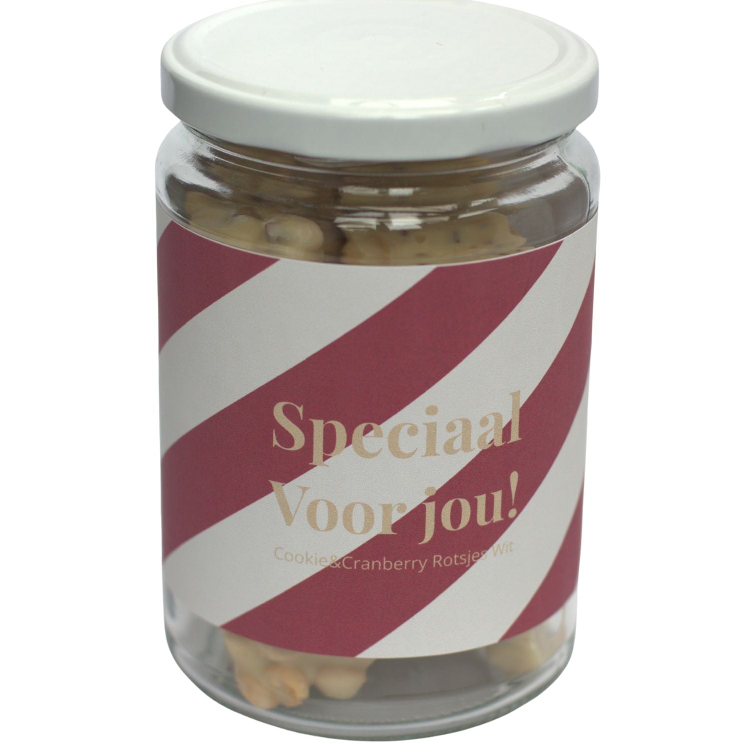 Speciaal voor jou! Cookie & Cranberry Rotsjes Wit