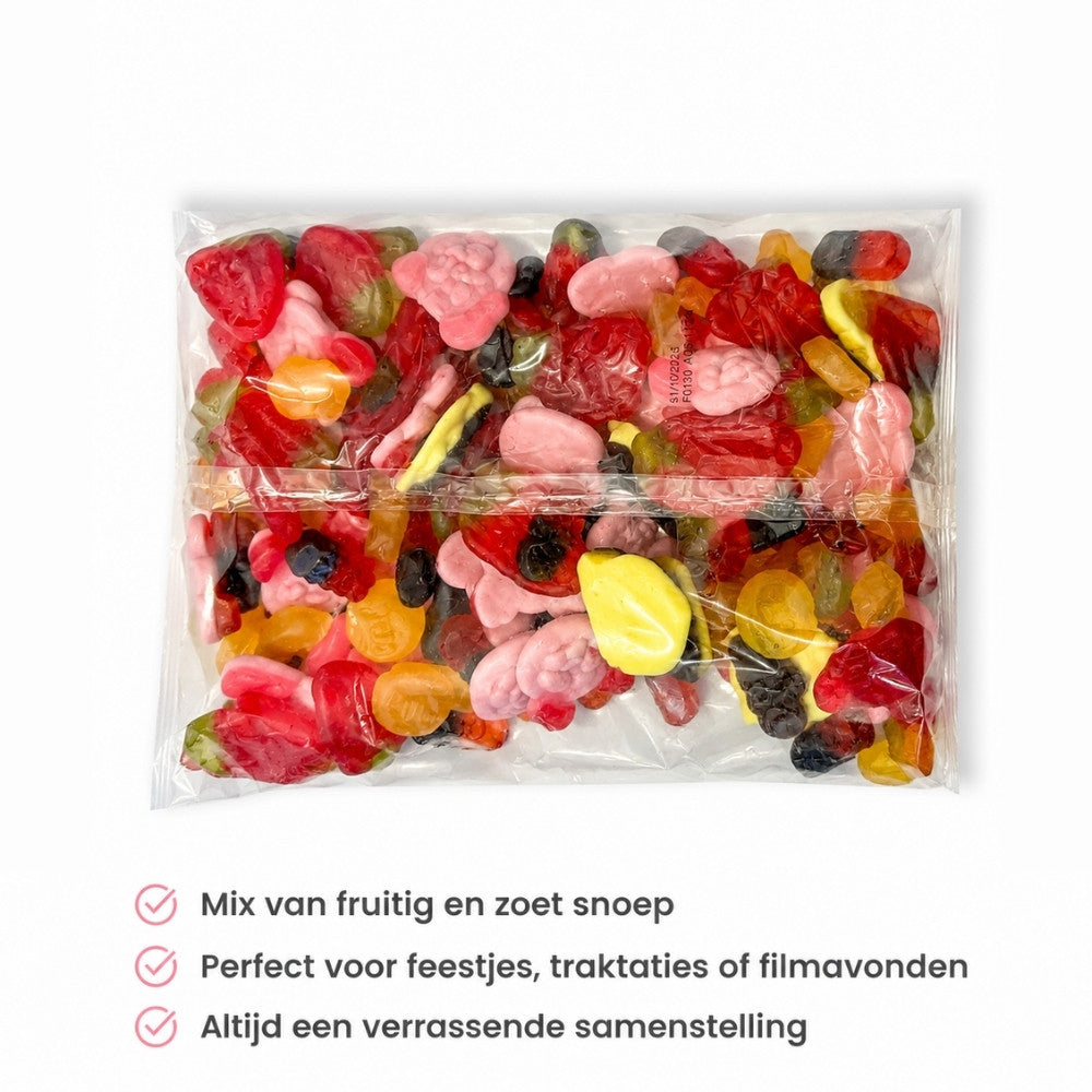 2KG Snoepmix Nu 1,- MEGA ACTIE!!