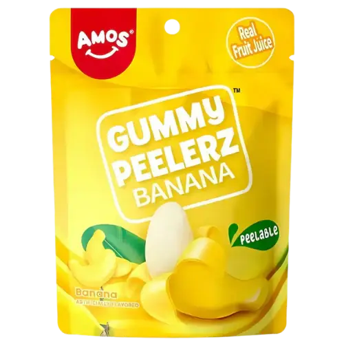 Amos Peelerz Gummy Banana 120g