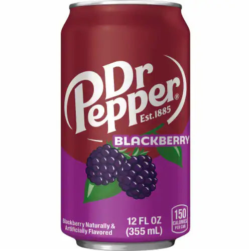 Dr Pepper USA Blackberry 355ml THT 17-10-2025