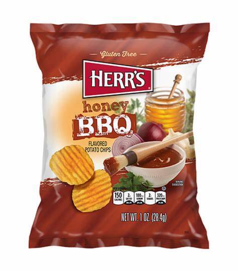 Herr's Honey BBQ 12x28.4g