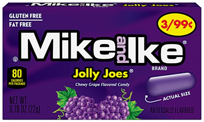 Mike and Ike Jolly Joes 22g
