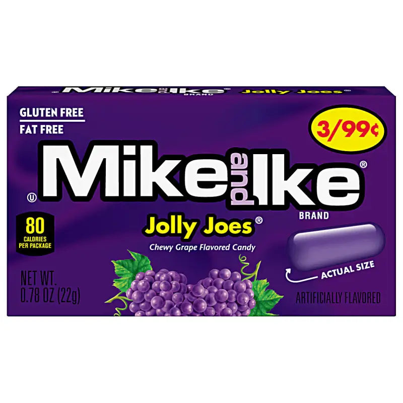 Mike and Ike Jolly Joes 24 x 22g