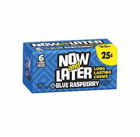 Now & Later Blue Raspberry
