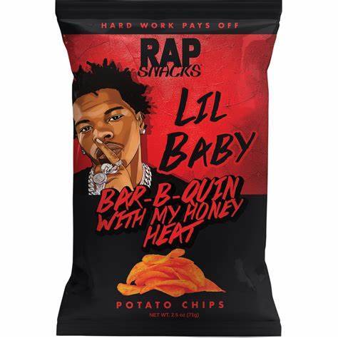 RAP SNACKS LIL BABY WITH HONEY HEAT 12x71g THT 09-2025