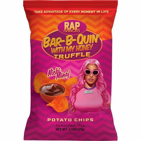 RAP SNACKS NICKI MINAJ BAR-B-QUIN HONEY TRUFEL 12x71g THT 09-2025
