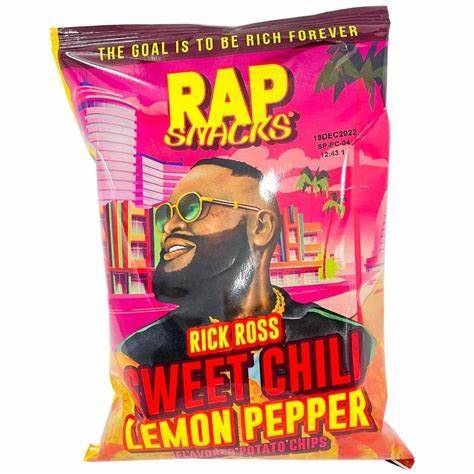 RAP SNACKS RICK ROSS SWEET CHILLI 12x71g THT 09-2025