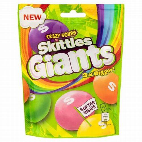 Skittles Giants Crazy Sours 132g