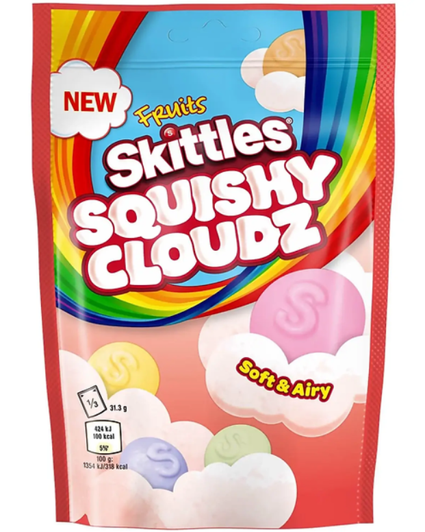 Skittles Squishy Cloudz Fruit 94g