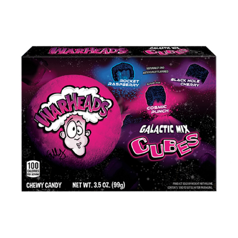 Warheads Cubes Galactic 12x99g