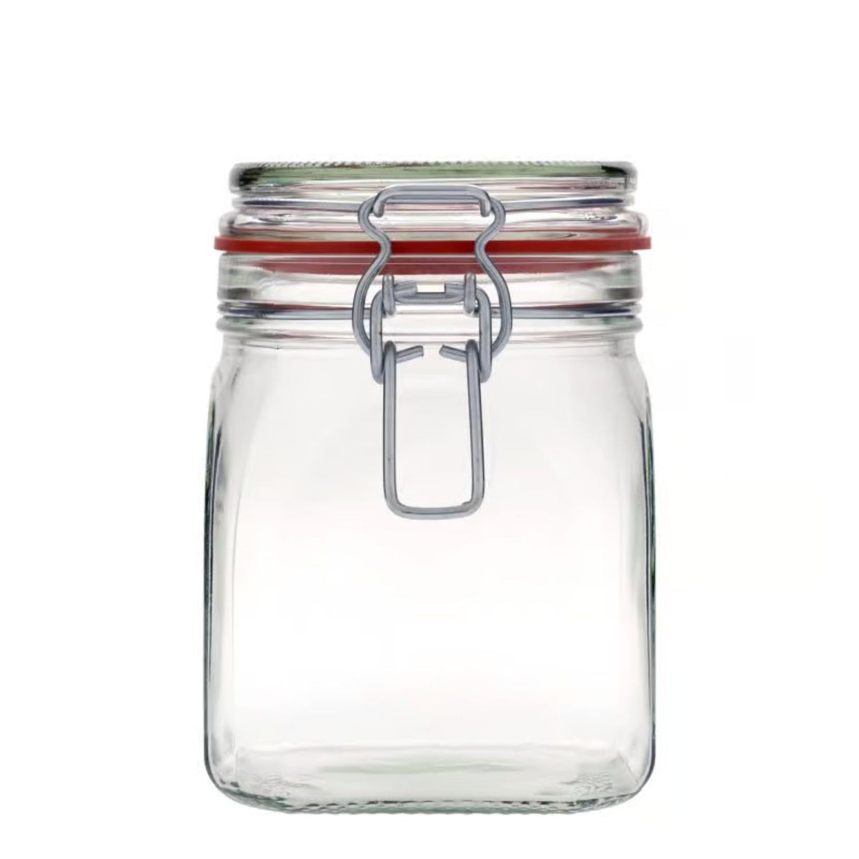 Gevulde Snoeppot met Logo – Vierkante Weckpot 900ml