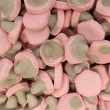 Raspberry Drop Mushrooms