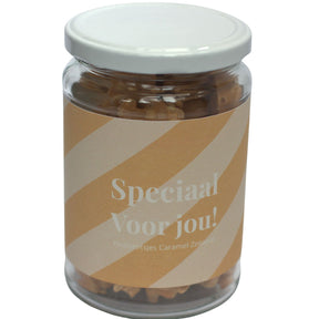 Speciaal voor jou! Pindarotsjes Caramel Zeezout - Thiescandyz