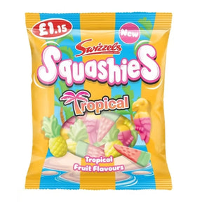 Squashies Tropical Snoep - Swizzels (120g) | Friszoete Fruitmix