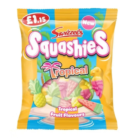 Squashies Tropical Snoep - Swizzels (120g) | Friszoete Fruitmix