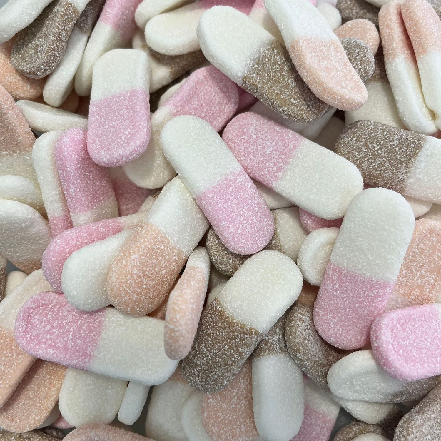 Vegan Zure Duo Staafjes 1 KG (Kilo Knaller)