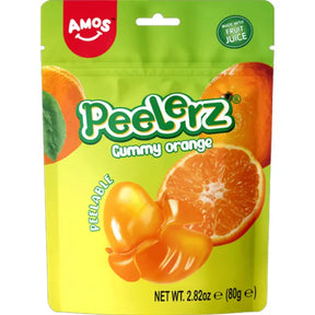Amos Peelerz Orange Gummy 80g - Thiescandyz