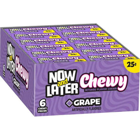 Now & Later Grape 24x26g - Thiescandyz