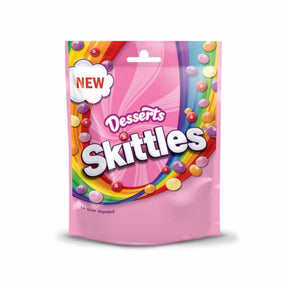 Skittles Desserts zak Amerikaans snoep, kleurrijke candy verpakking bij ThiesCandyz