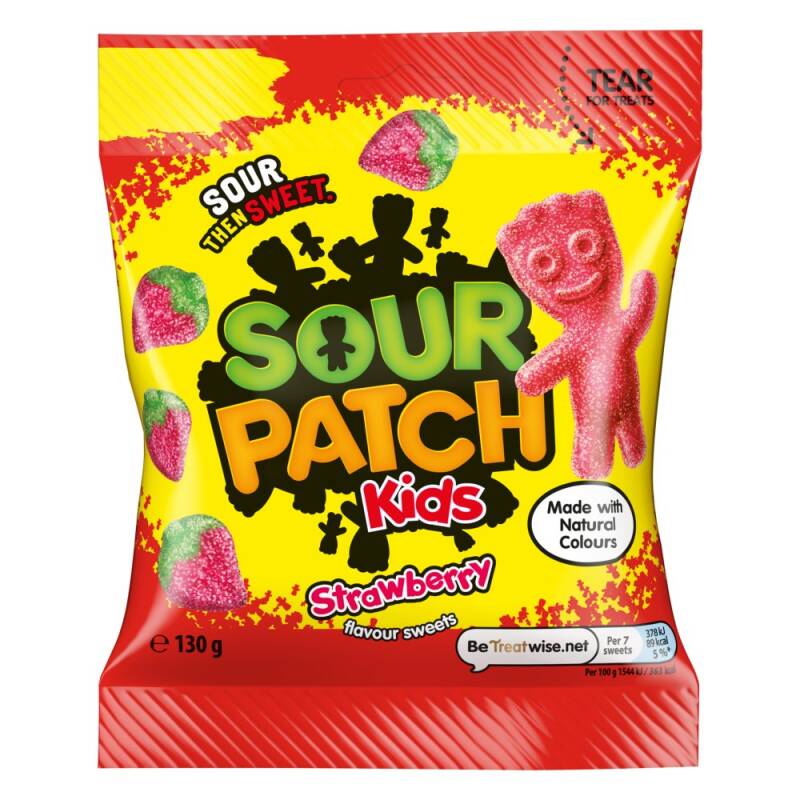 Sour Patch Kids Strawberry Pouch 130g